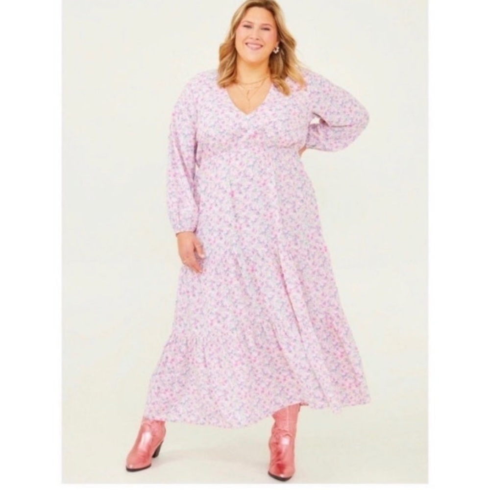 Arula Floral Plus Size Dress Size B 2XL / 2X